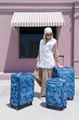سایز متوسط چمدان رزمری مدل  Rose Merry RL-457-3B_Medium