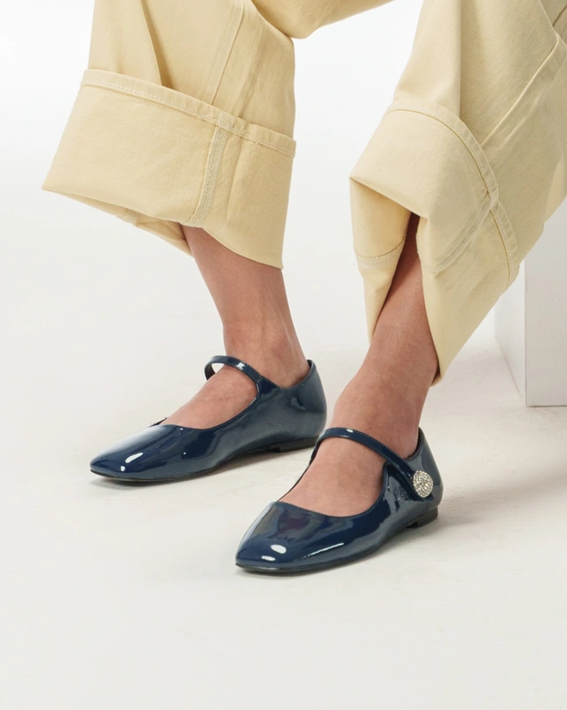 کفش زنانه رزمری مدل SH6012_D.Blue