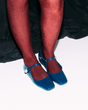 کفش زنانه رزمری مدل SH6012_D.Blue