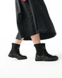 نیم بوت زنانه استرادیواریوس مدل Stradivarius Flat Ankle Boots - BTB45