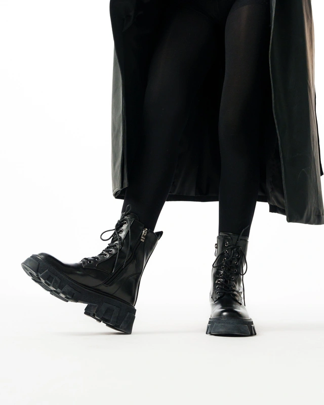 بوت زنانه مدل Rose-Merry-SH5925-Black
