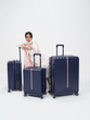 چمدان سایز بزرگ مدل Rose Merry RL-203-large_Navy