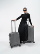 مجموعه 3 عددی چمدان رزمری مدل Rose Merry RL-204-3J_Black
