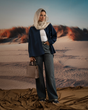 شومیز زنانه بغل دکمه لینن 00208 Rose Merry-سفید