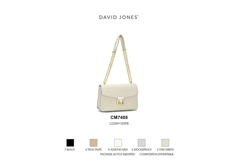 کیف دوشی زنانه دیوید جونز مدل David Jones CM7405
