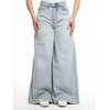 شلوار جین فول بگ قد ١١٠ زنانه CL3206