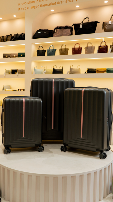 مجموعه 3 عددی چمدان رزمری مدل Rose Merry RL-203-3J_Black