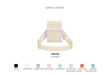 کیف دوشی مدل David Jones CM7438