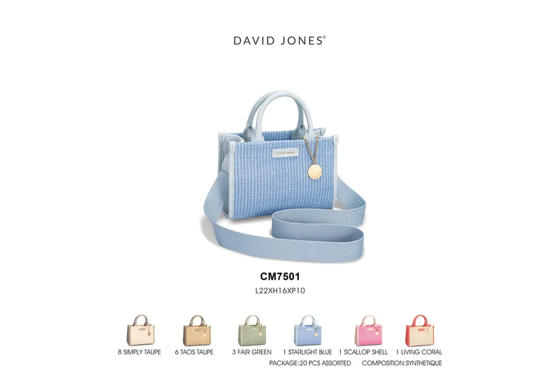 کیف دوشی زنانه دیوید جونز مدل David Jones CM7501