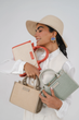کیف دوشی زنانه دیوید جونز مدل David Jones CM7501