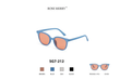 عینک آفتابی مدل Rose Merry sunglasses - SG7-212