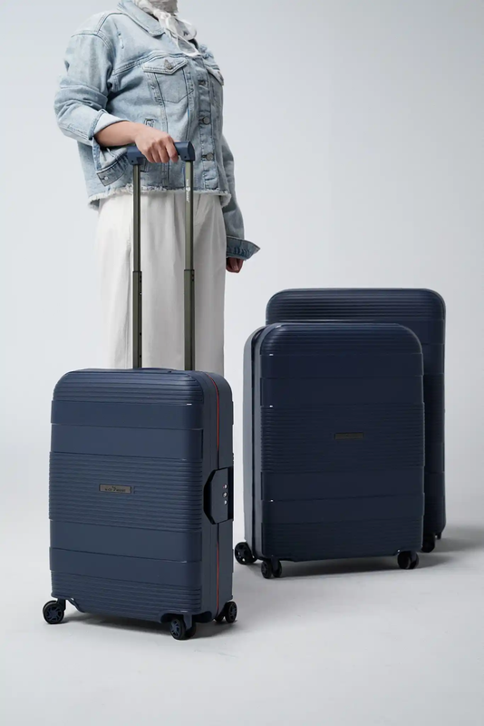 چمدان سایز کوچک مدل Rose Merry RL-201-3z-Small_Blue