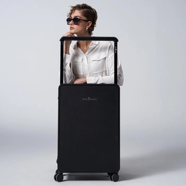 چمدان سایز متوسط رزمری مدل Rose Merry RL-601-2p-Medium_Black