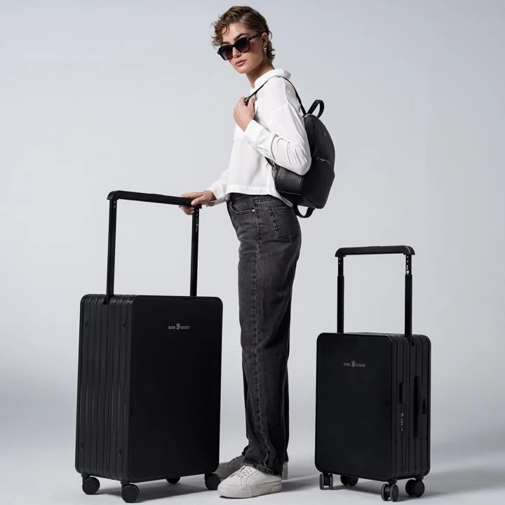 مجموعه 2 عددی چمدان رزمری مدل Rose Merry RL-601-2p-Black