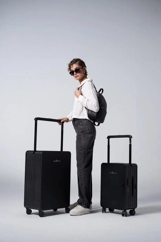 مجموعه 2 عددی چمدان رزمری مدل Rose Merry RL-601-2p-Black