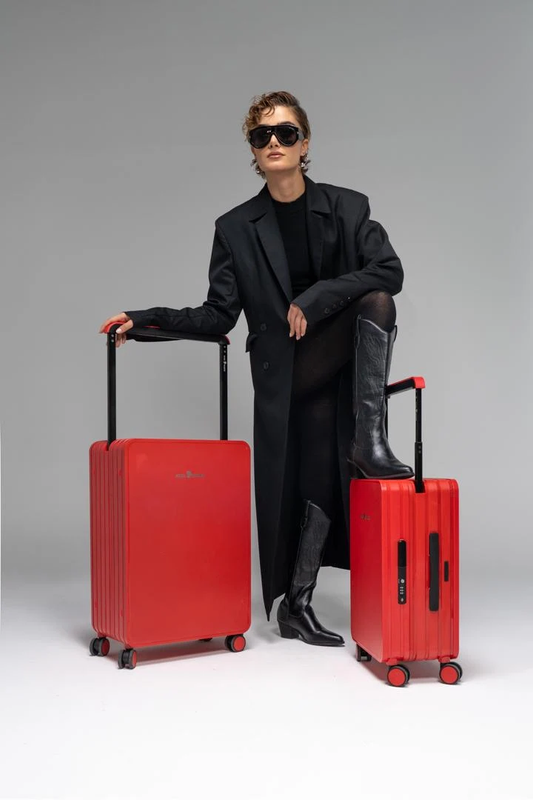 مجموعه 2 عددی چمدان رزمری مدل Rose Merry RL-601-2p-red