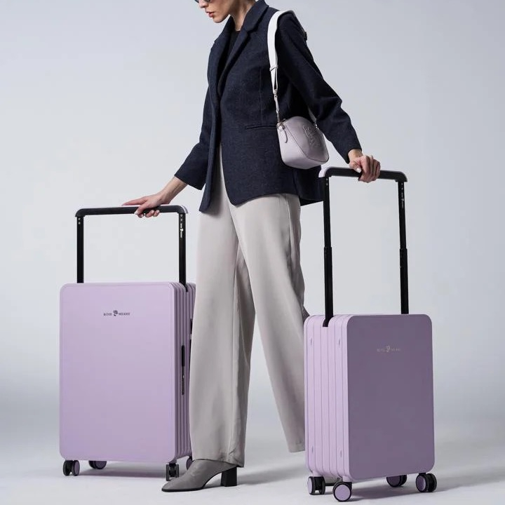 مجموعه 2 عددی چمدان رزمری مدل Rose Merry RL-601-2p-lavender 