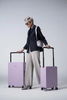 چمدان سایز کوچک رزمری مدل Rose Merry RL-601-2p-Small_lavender 