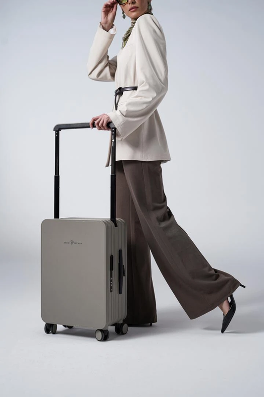 چمدان سایز بزرگ رزمری مدل Rose Merry RL-601-2p-Large_Gray  