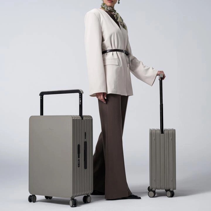 مجموعه 2 عددی چمدان رزمری مدل Rose Merry RL-601-2p-Gray 