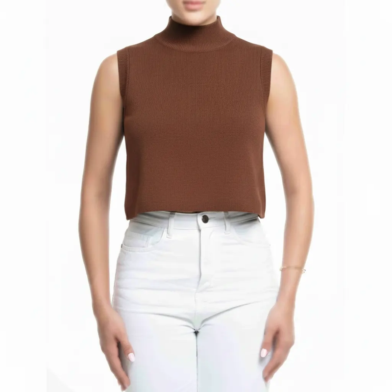 تاپ بافت بیسیک زنانه رزمری مدل Rose Merry CL3252