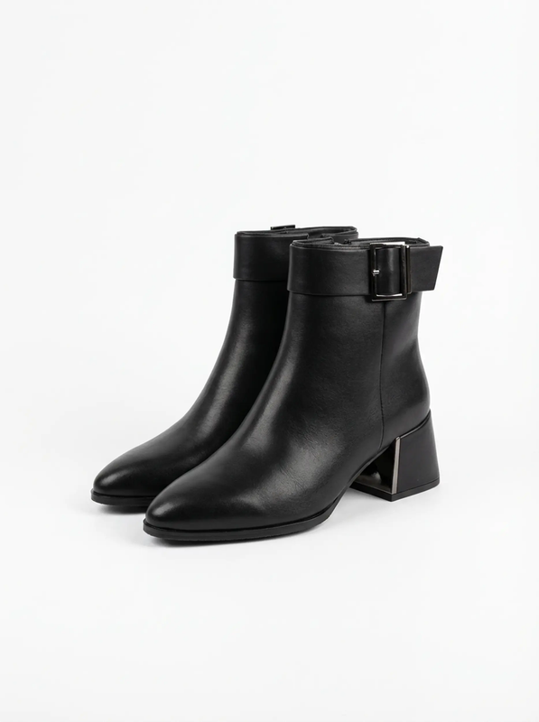 نیم بوت زنانه رزمری مدل Rosse merry Flat Ankle Boots SH6101