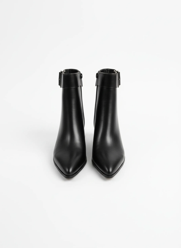 نیم بوت زنانه رزمری مدل Rosse merry Flat Ankle Boots SH6101