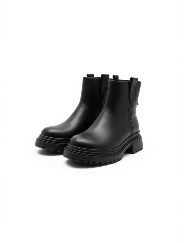 نیم بوت زنانه رزمری مدل Rosse merry Flat Ankle Boots SH6104