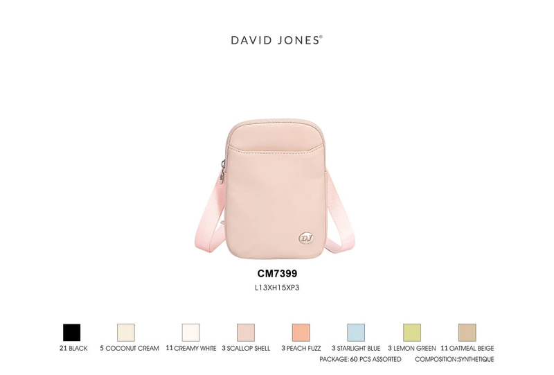 کیف دوشی زنانه دیوید جونز مدل David Jones CM7399