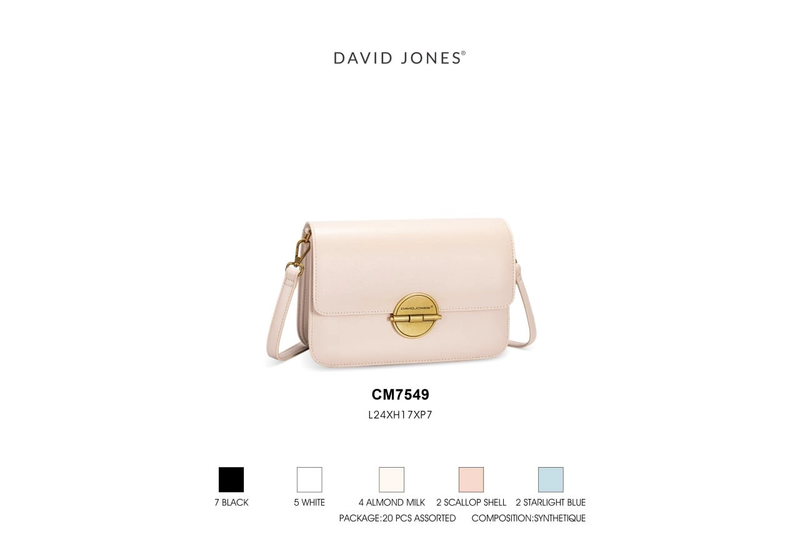  کیف دوشی زنانه دیوید جونز مدل David Jones CM7549