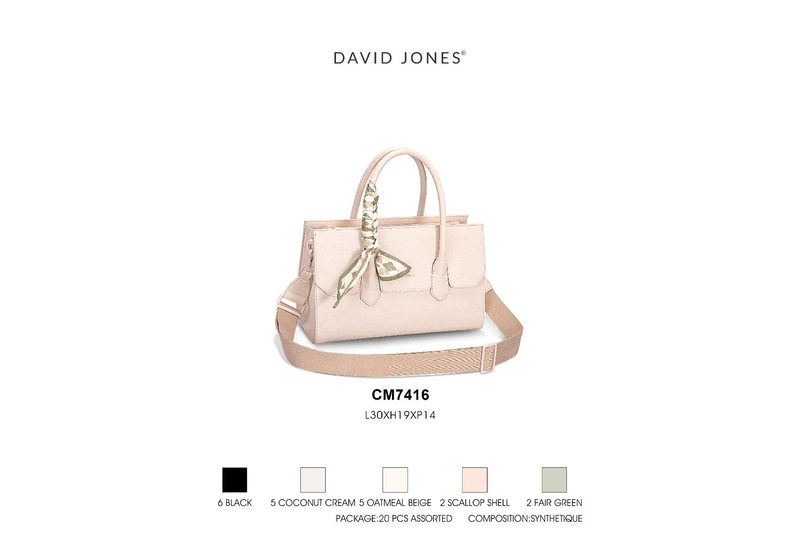 کیف دستی زنانه دیوید جونز مدل David Jones CM7416