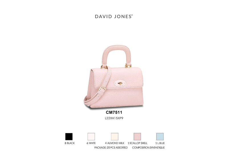 کیف دوشی زنانه دیوید جونز مدل David Jones CM7511