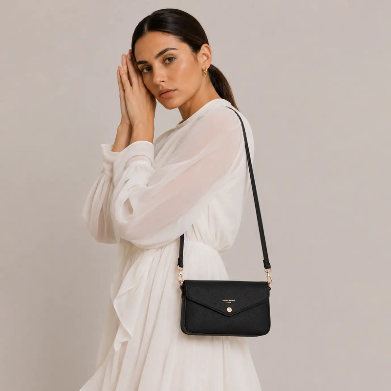 کیف دوشی زنانه دیوید جونز مدل David Jones CM6120-5