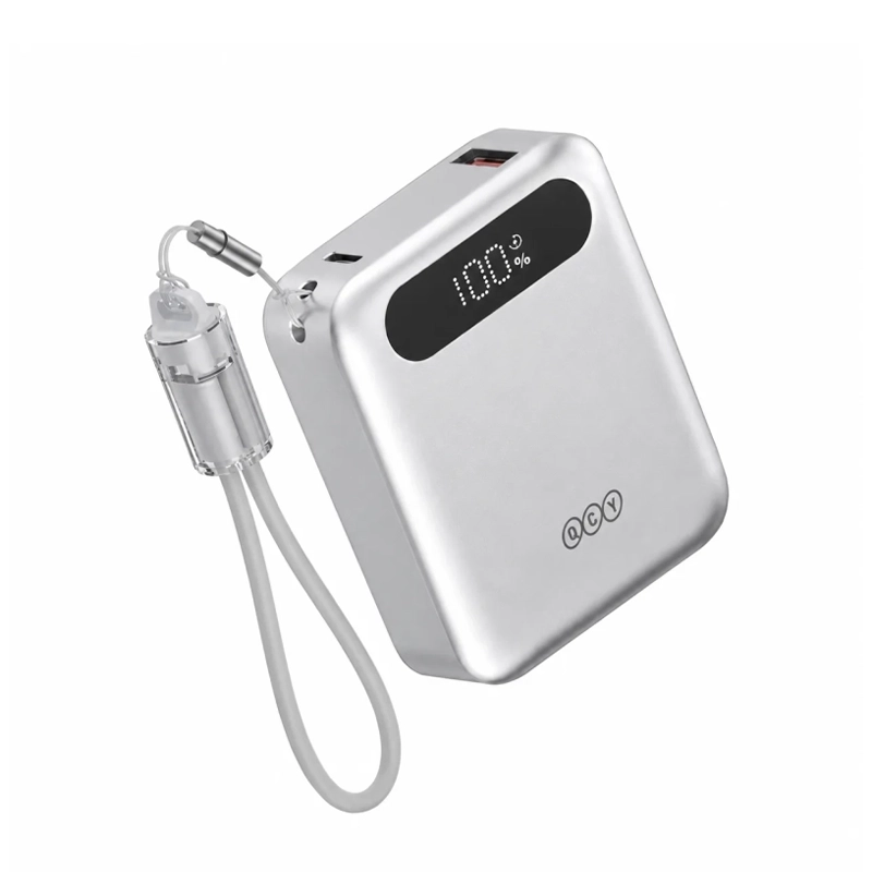 پاوربانک 10000 میلی آمپر کیو سی وای مدل QCY 22.5W PB10D