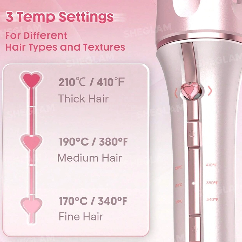 فر کننده مو شیگلم مدل CUPIDS CHARM ONE-TOUCH