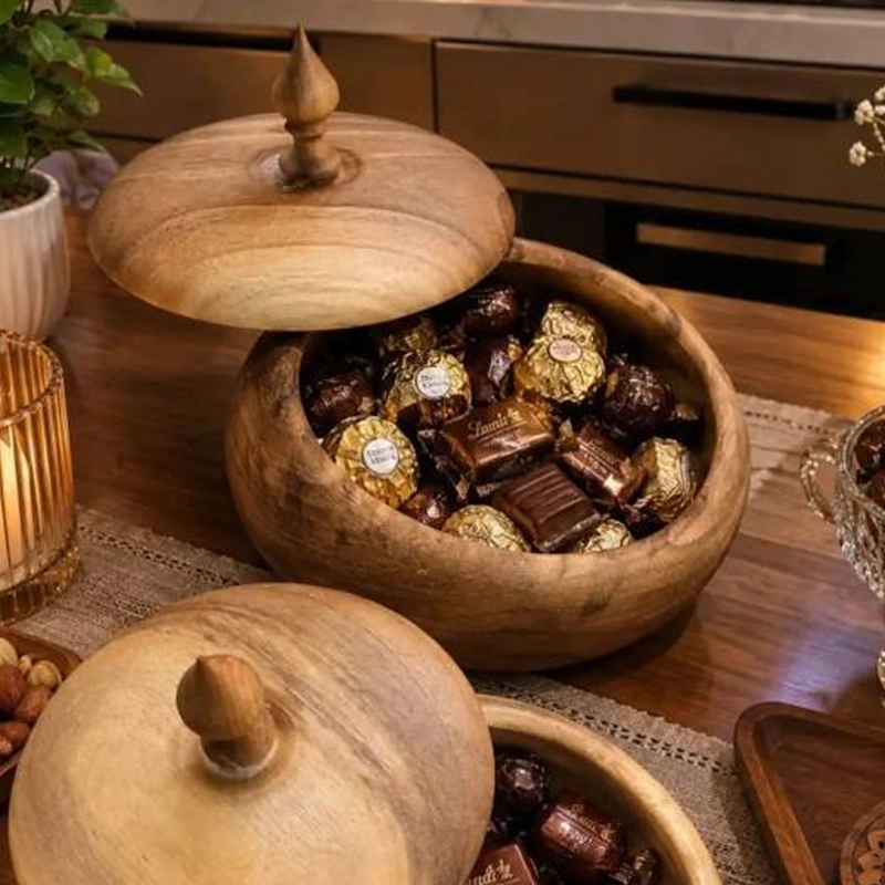 شکلات خوردی قطر 15 چوب گردو 