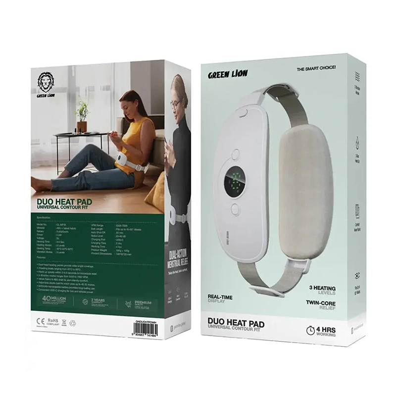  ماساژور گرم کننده شکم گرین لاین مدل DUA HEAT PAD 