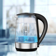 کتری برقی LEPRESSO مدل  360 Transparent Quick-Boil Glass Kettle LPRGKTBK