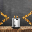 تستر نان PORODO مدل Toaster with Defrost Function 750W PD-LSTST