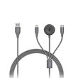 کابل شارژ گرین لاین مدل GREEN LION 3-IN-1 CHARGING CABLE GN3N1CABLE