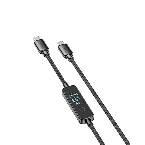 کابل شارژ 240W پاورولوژی مدل POWERPLOGY USB-C CABLE PCABCM0121