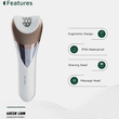 اپیلاتور صورت و بدن 5 کاره گرین لاین مدل GREEN LION 5IN1 CORDLESS GL-TM47 GN5N1EP47K