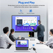 دانگل انتقال تصویر وایرلس POWEROLOGY مدل WIRELESS HDMI TO HDMI PHDMRABK