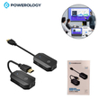دانگل انتقال تصویر وایرلس POWEROLOGY مدل WIRELESS HDMI TO HDMI PHDMRABK