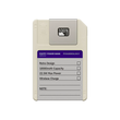 پاوربانک مگسیف 10000 میلی آمپر پاورولوژی مدل POWEROLOGY FLOPPYDISK RETRO PPBCHA97