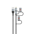 کابل شارژ گرین لاین مدل GREEN LION 6IN1 CABLE GN6N1CBLE