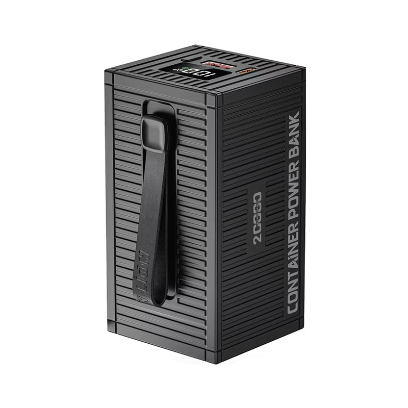 پاوربانک 20000 میلی آمپر و چراغ قوه گرین لاین مدل GREEN LION CONTAINER GL-PX61 GNCOTPXPB20