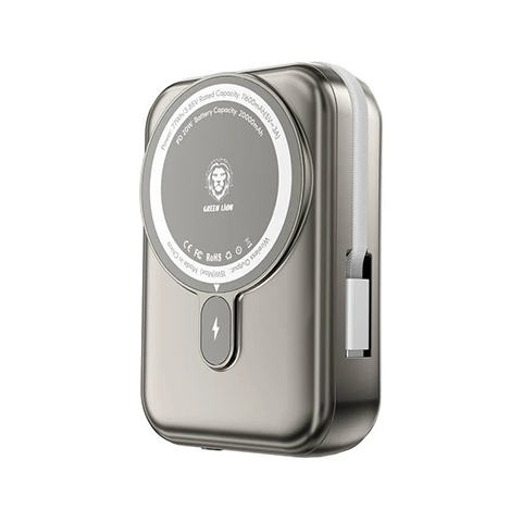 پاوربانک 20000 گرین لاین مدل GREEN LION MONACO MAGSAFE GL-PBK3