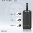 پاوربانک 50000 میلی آمپر گرین لاین مدل GREEN LION POWER TANK GL-PBT50 GNPWT50KPB