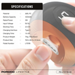 ست ناخن گیر و سوهان شارژی پرودو مدل PORODO NAIL TRIMMER SET PDLFST119